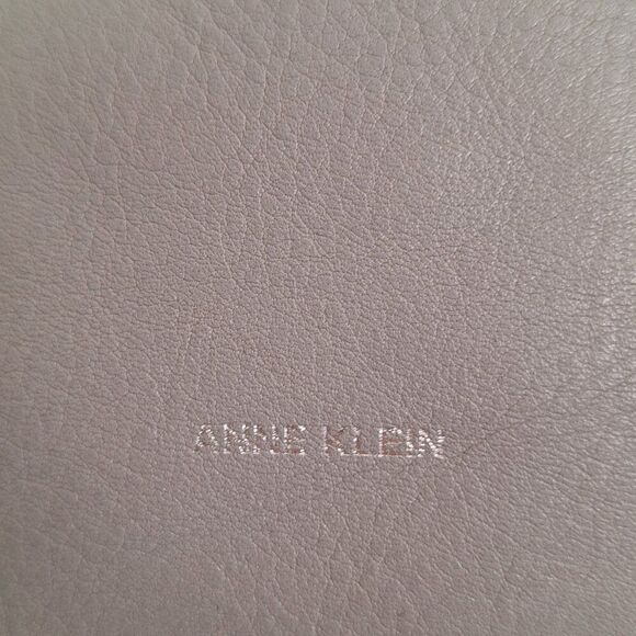 ANNE‎ KLEIN Large Gray Shoulder  Hobo Bag - Picture 4 of 13